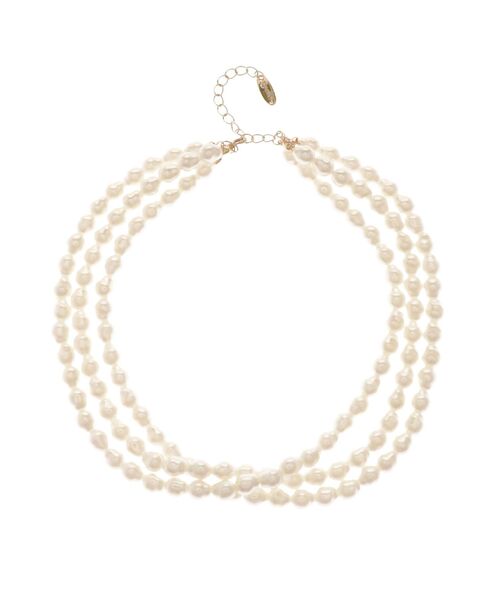 jouetie（ジュエティ）の「レイヤードパールチョーカー（チョーカー・レディース・オフホワイト・FREE）」の6枚目の写真