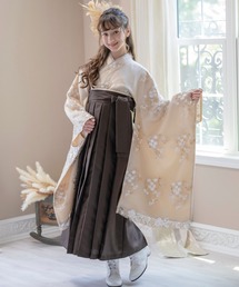 Catherine Cottage | 花刺繍チュールレース袴セット(着物)