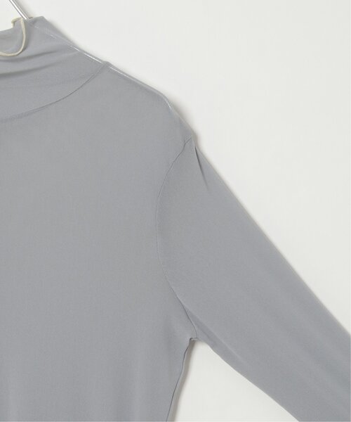 LBC（エルビーシー）の「配色メローシアーロンT A（Tシャツ/カットソー・レディース・グレー/ブラック/ホワイト・M）」の20枚目の写真