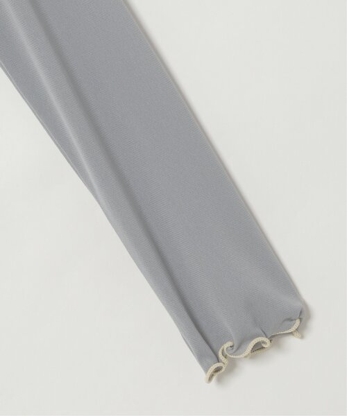 LBC（エルビーシー）の「配色メローシアーロンT A（Tシャツ/カットソー・レディース・グレー/ブラック/ホワイト・M）」の19枚目の写真