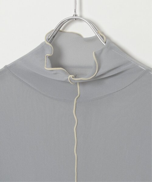 LBC（エルビーシー）の「配色メローシアーロンT A（Tシャツ/カットソー・レディース・グレー/ブラック/ホワイト・M）」の17枚目の写真