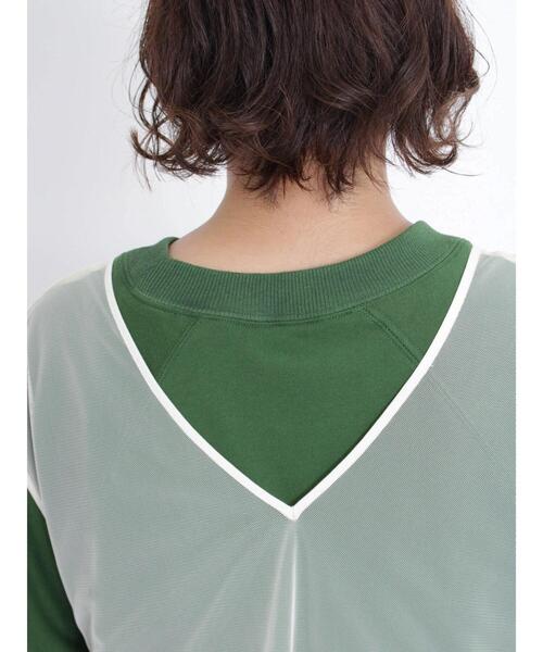 Samansa Mos2（サマンサ モスモス）の「◎前後着チュールジレ（ベスト・レディース・ブラック/オフホワイト・F）」の19枚目の写真