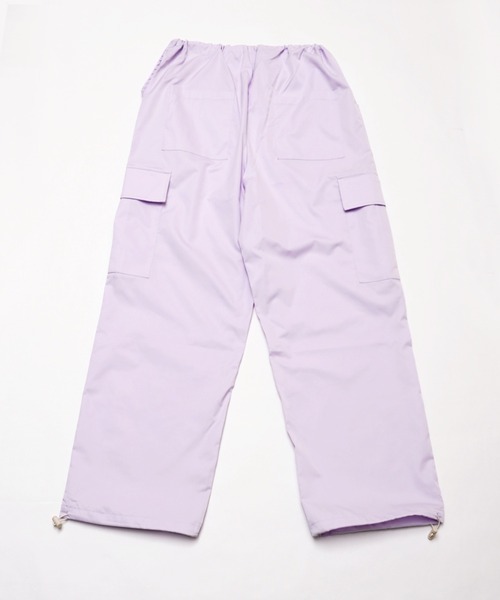E.M.A.N.O.N(エマノン)の「【E.M.A.N.O.N】ドロストデザインカーゴパンツ/ワークパンツ(RO)(カーゴパンツ・レディース・グレー/アイボリー/ブラック/ラベンダー・FREE)」の8枚目の写真