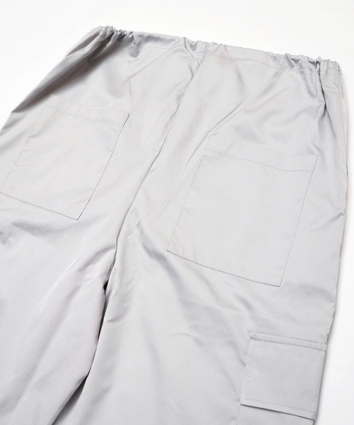 E.M.A.N.O.N(エマノン)の「【E.M.A.N.O.N】ドロストデザインカーゴパンツ/ワークパンツ(RO)(カーゴパンツ・レディース・グレー/アイボリー/ブラック/ラベンダー・FREE)」の12枚目の写真