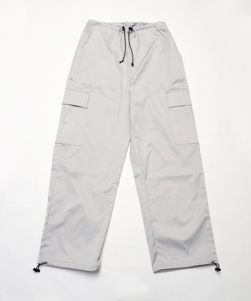 E.M.A.N.O.N(エマノン)の「【E.M.A.N.O.N】ドロストデザインカーゴパンツ/ワークパンツ(RO)(カーゴパンツ・レディース・グレー/アイボリー/ブラック/ラベンダー・FREE)」の9枚目の写真