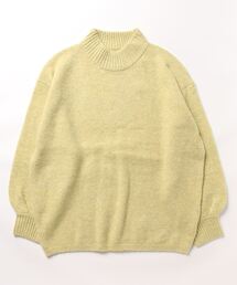 もちもちニットハイネックプルオーバー