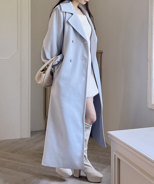 セール】ボリュームスリーブロングコート（その他アウター）｜MIIA