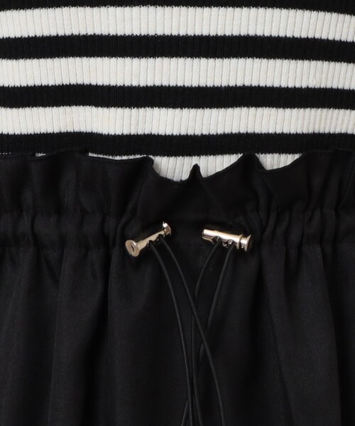 DRESKIP(ドレスキップ)の「◆ウエストドロスト ドッキングワンピース(ワンピース・レディース・サンドベージュ/ブラック/カーキ・02/03/04)」の16枚目の写真