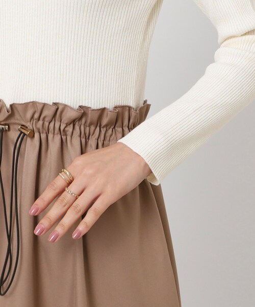 DRESKIP(ドレスキップ)の「◆ウエストドロスト ドッキングワンピース(ワンピース・レディース・サンドベージュ/ブラック/カーキ・02/03/04)」の20枚目の写真