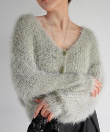 Rashik（ラシク）の「【Rashik】シャギーニットカーディガン（カーディガン/ボレロ）」