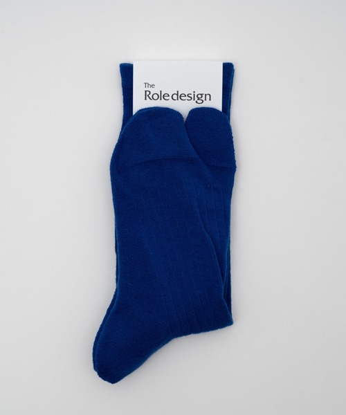 The Role design(ザロールデザイン)の「【 The Role design / ザ・ロールデザイン 】 PLANE RIB SOCKS MENS / プレーン リブソックス メンズ(ソックス/靴下・メンズ・ダークグリーン/ブラック/ブルー/ホワイト・FREE)」の15枚目の写真