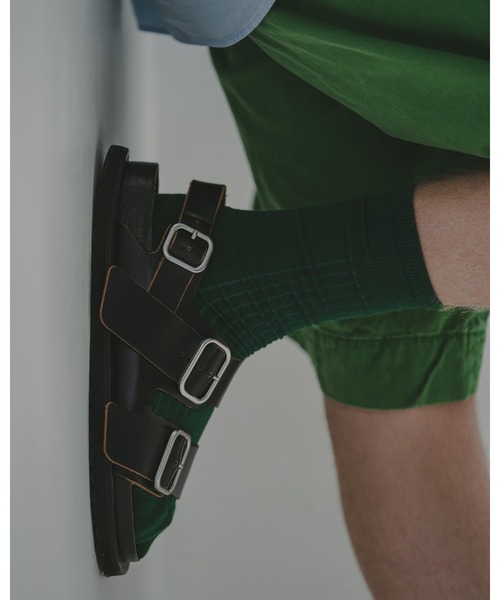 The Role design(ザロールデザイン)の「【 The Role design / ザ・ロールデザイン 】 PLANE RIB SOCKS MENS / プレーン リブソックス メンズ(ソックス/靴下・メンズ・ダークグリーン/ブラック/ブルー/ホワイト・FREE)」の7枚目の写真