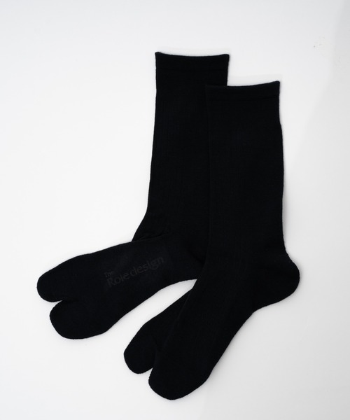 The Role design(ザロールデザイン)の「【 The Role design / ザ・ロールデザイン 】 PLANE RIB SOCKS MENS / プレーン リブソックス メンズ(ソックス/靴下・メンズ・ダークグリーン/ブラック/ブルー/ホワイト・FREE)」の19枚目の写真
