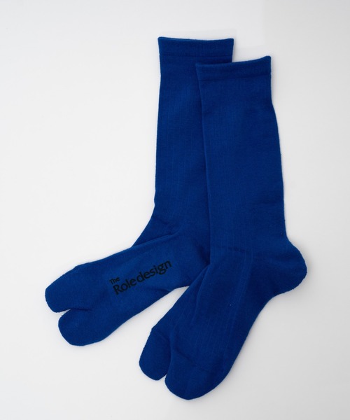 The Role design(ザロールデザイン)の「【 The Role design / ザ・ロールデザイン 】 PLANE RIB SOCKS MENS / プレーン リブソックス メンズ(ソックス/靴下・メンズ・ダークグリーン/ブラック/ブルー/ホワイト・FREE)」の21枚目の写真