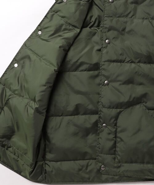 SIERRA DESIGNS（シェラデザイン）の「【SIERRA DESIGNS】軽量ダウンベスト/LIGHT DOWN VEST（ダウンベスト・メンズ・ブラック/パープル/グリーン/ベージュ/オレンジ・X-LARGE/MEDIUM/SMALL/LARGE）」の7枚目の写真