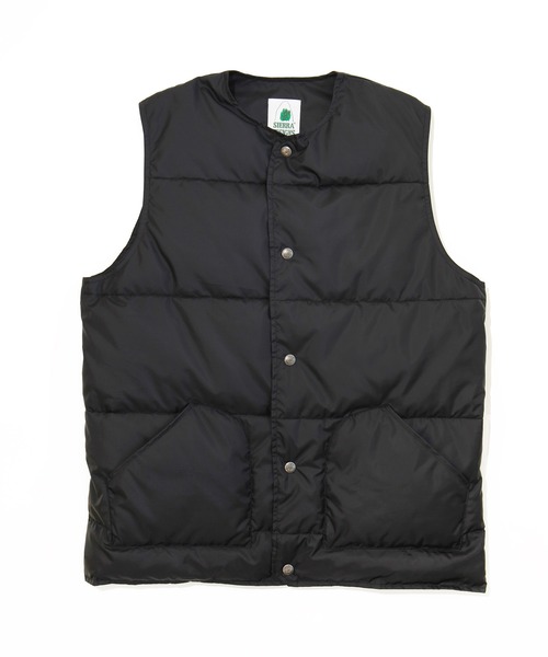 SIERRA DESIGNS（シェラデザイン）の「【SIERRA DESIGNS】軽量ダウンベスト/LIGHT DOWN VEST（ダウンベスト・メンズ・ブラック/パープル/グリーン/ベージュ/オレンジ・X-LARGE/MEDIUM/SMALL/LARGE）」の2枚目の写真