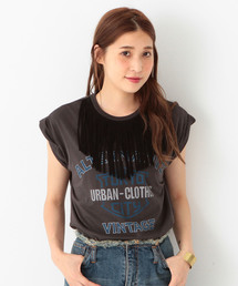 Another Edition | 　プリントフリンジTシャツ/AEBC　プリントフリンジTee(Tシャツ/カットソー)