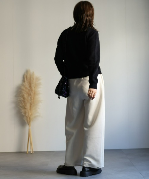 ap retro(アプレトロ)の「ゴールドボタンニットカーディガン/金ボタンニットカーディガン(カーディガン/ボレロ・レディース・ベージュ/ブラウン/アイボリー/グレー/ブラック・FREE)」の18枚目の写真