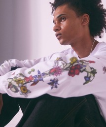 rehacer | rehacer : Flower Born Sleeve CS / フラワー ボーン スリーブ カットソー(Tシャツ/カットソー)