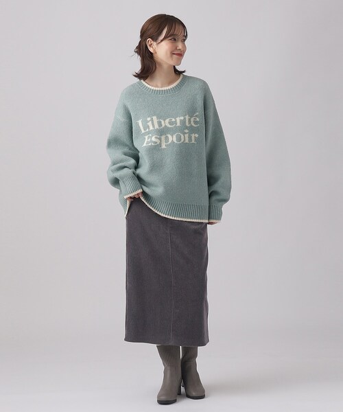 SHOO・LA・RUE（シューラルー）の「◇ふわふわ フレンチロゴニット