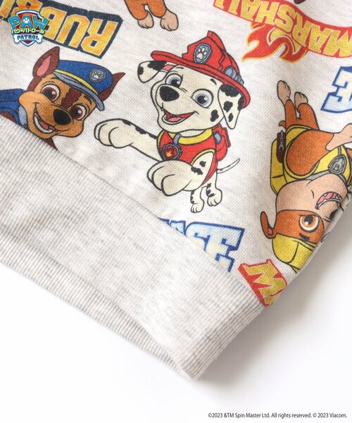 BREEZE（ブリーズ）の「パウ・パトロール 総柄セットアップ（ルームウェア/パジャマ・キッズ・ブラック/アイボリー・110/120/80/90/100）」の6枚目の写真