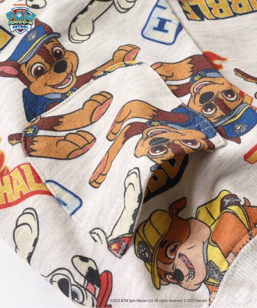 BREEZE（ブリーズ）の「パウ・パトロール 総柄セットアップ（ルームウェア/パジャマ・キッズ・ブラック/アイボリー・110/120/80/90/100）」の8枚目の写真