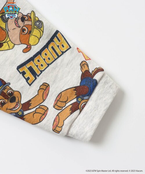 BREEZE（ブリーズ）の「パウ・パトロール 総柄セットアップ（ルームウェア/パジャマ・キッズ・ブラック/アイボリー・110/120/80/90/100）」の9枚目の写真