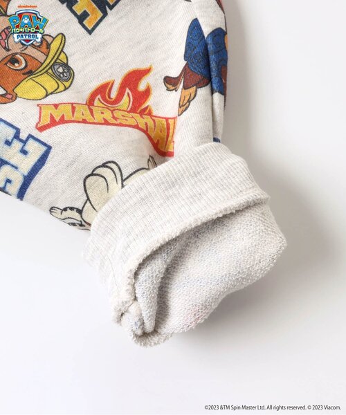 BREEZE（ブリーズ）の「パウ・パトロール 総柄セットアップ（ルームウェア/パジャマ・キッズ・ブラック/アイボリー・110/120/80/90/100）」の10枚目の写真