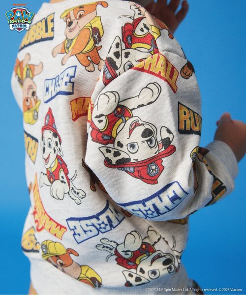 BREEZE（ブリーズ）の「パウ・パトロール 総柄セットアップ（ルームウェア/パジャマ・キッズ・ブラック/アイボリー・110/120/80/90/100）」の12枚目の写真