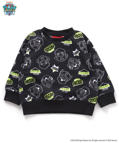 BREEZE（ブリーズ）の「パウ・パトロール 総柄セットアップ（ルームウェア/パジャマ・キッズ・ブラック/アイボリー・110/120/80/90/100）」の13枚目の写真