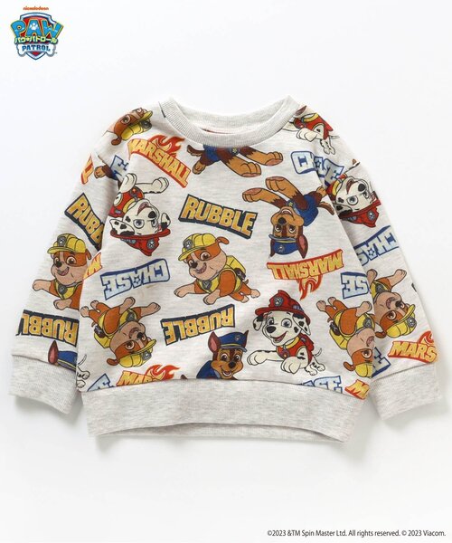 BREEZE（ブリーズ）の「パウ・パトロール 総柄セットアップ（ルームウェア/パジャマ・キッズ・ブラック/アイボリー・110/120/80/90/100）」の14枚目の写真