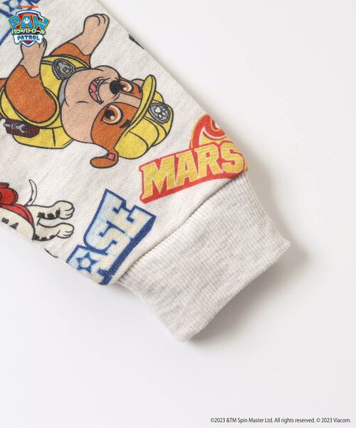 BREEZE（ブリーズ）の「パウ・パトロール 総柄セットアップ（ルームウェア/パジャマ・キッズ・ブラック/アイボリー・110/120/80/90/100）」の19枚目の写真