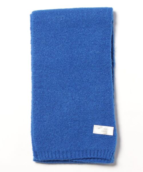 SPINNS（スピンズ）の「【5色カラー展開】シンプルマフラー（マフラー・レディース・イエロー/グレー/ブラック/ブルー/アイボリー・ONESIZE）」の4枚目の写真