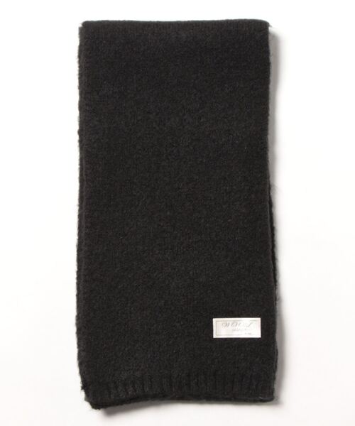 SPINNS（スピンズ）の「【5色カラー展開】シンプルマフラー（マフラー・レディース・イエロー/グレー/ブラック/ブルー/アイボリー・ONESIZE）」の2枚目の写真