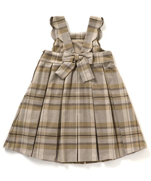 BREEZE（ブリーズ）の「フォーマルスカラップジャンスカ（ワンピース・キッズ・ブラウン・100/120/90/130/110）」の7枚目の写真