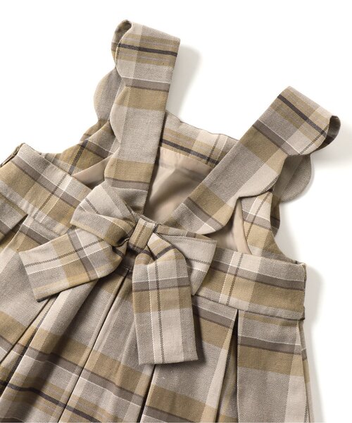 BREEZE（ブリーズ）の「フォーマルスカラップジャンスカ（ワンピース・キッズ・ブラウン・100/120/90/130/110）」の9枚目の写真