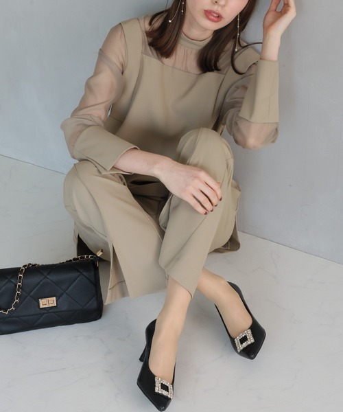 jurer（ジュレ）の「ポインテッドトゥビジューバックルパンプス（パンプス・レディース・ゴールド/プラチナム/ブラック・S/M/L/LL）」の15枚目の写真