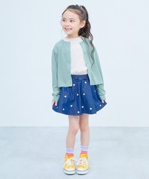 devirock（デビロック）の「UVカット ガールズ クルーネック カーディガン（カーディガン/ボレロ）」