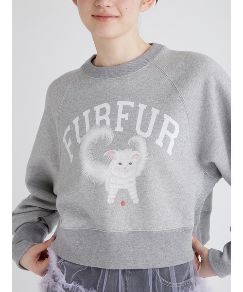 FURFUR(ファーファー)の「樋上公実子コラボ“Mira”スウェット(スウェット・レディース・アイボリー/グレー/ブルー・FREE)」の12枚目の写真