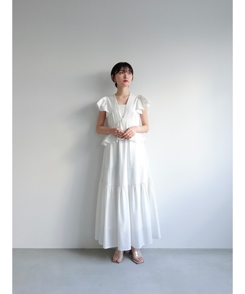 2way Ruffle Dress（ワンピース）｜sahara（サハラ）の