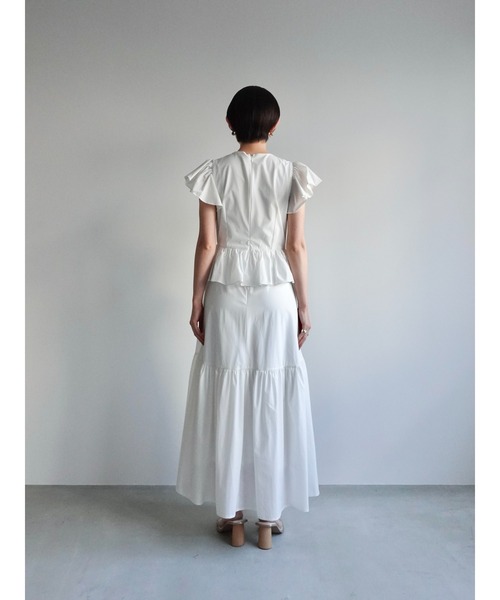お手軽価格で贈りやすい 2way Ruffle Dress（ワンピース）｜sahara（サハラ）の ワンピース