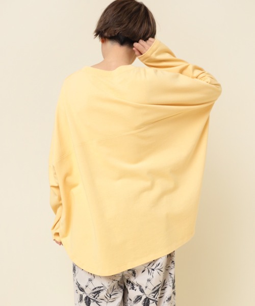RNA-N(アールエヌエーエヌ)の「M2182 ヴィンテージコットンワイドプルオーバー(Tシャツ/カットソー・レディース・ブルーグリーン/イエロー/ブラック・MEDIUM)」の14枚目の写真