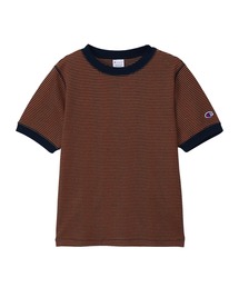 【Champion/チャンピオン】レディース ボーダーショートスリーブTシャツ