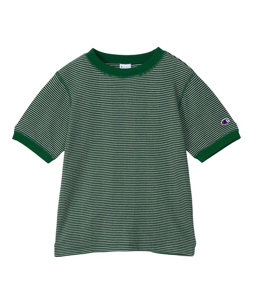 tシャツ 「Champion/チャンピオン」レディース ボーダーショートスリーブTシャツ レディース Champion（チャンピオン）の「【Champion/チャンピオン