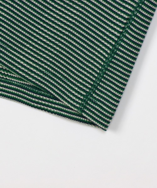 Champion(チャンピオン)の「【Champion/チャンピオン】レディース ボーダーショートスリーブTシャツ(Tシャツ/カットソー・レディース・オレンジ/ブルー系その他/グリーン・LARGE/MEDIUM)」の12枚目の写真