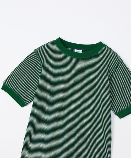 tシャツ 「Champion/チャンピオン」レディース ボーダーショートスリーブTシャツ レディース Champion（チャンピオン）の「【Champion/チャンピオン