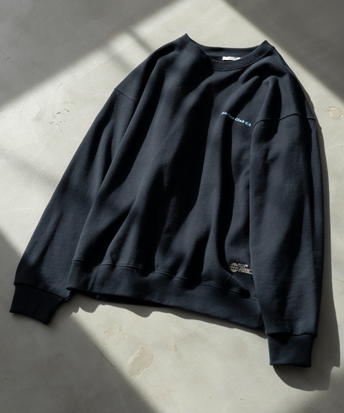 BAYFLOW(ベイフロー)の「GOODDAY アスレチックプルオーバー(スウェット・メンズ・オフホワイト/ネイビー/ブラック/ボルドー・MEDIUM/LARGE)」の1枚目の写真