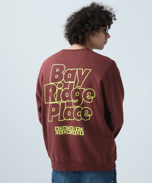 BAYFLOW(ベイフロー)の「GOODDAY アスレチックプルオーバー(スウェット・メンズ・オフホワイト/ネイビー/ブラック/ボルドー・MEDIUM/LARGE)」の6枚目の写真