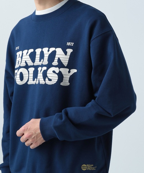 BAYFLOW(ベイフロー)の「GOODDAY アスレチックプルオーバー(スウェット・メンズ・オフホワイト/ネイビー/ブラック/ボルドー・MEDIUM/LARGE)」の16枚目の写真