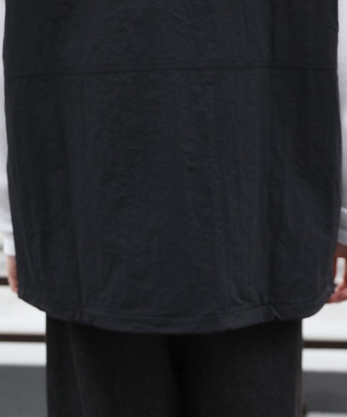 ８(eight)（エイト）の「ナイロンジップベスト（ベスト・メンズ・カーキ/ブラック/グレー・LARGE/MEDIUM）」の17枚目の写真